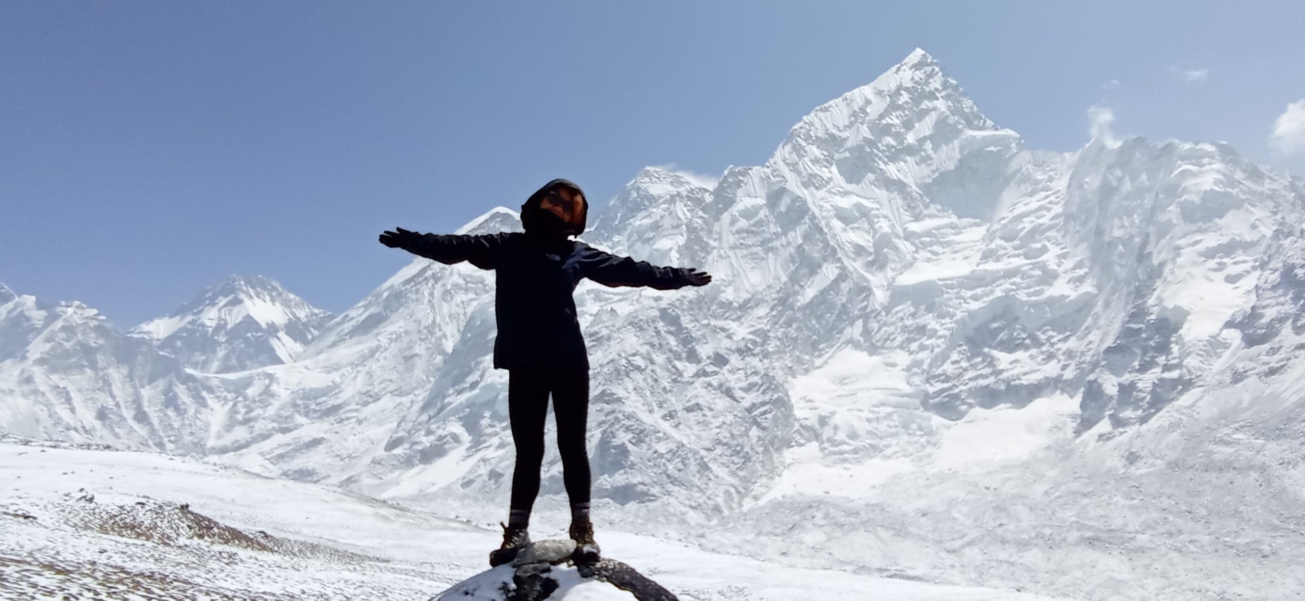 Everest Base Camp Budget Trekking in Khumbu/Everest region of Nepal.
