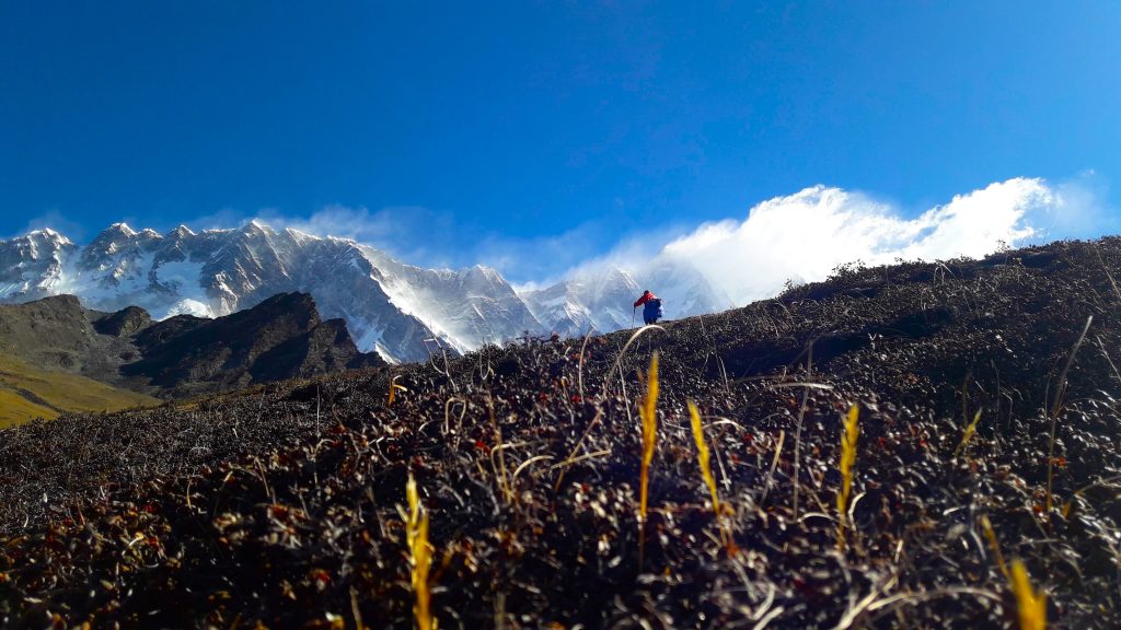 a view of kongde nepal