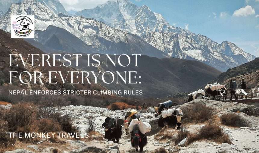 Everest Is Not for Everyone: Nepal enforces Stricter Climbing Rules
